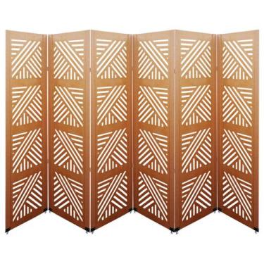 Imagem de Biombo Dubai 5 Folhas c/ 10 Pezinhos - ComercialMasul