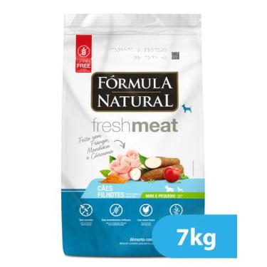 Imagem de Formula natural fresh meat filhote mini e pequeno 7kg - ADIMAX, 7