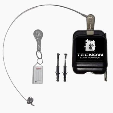 Imagem de Trava Para Carrinho De Compras Em Condominio com Chave - Tecnow