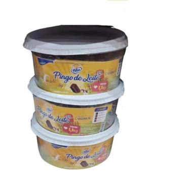 Imagem de Doce Pingo De Leite doce de leite 3 kg Biba - Rossetto