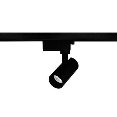 Imagem de Spot Para Trilho Led 3000K 7W Preto/Branco - Opus, preto