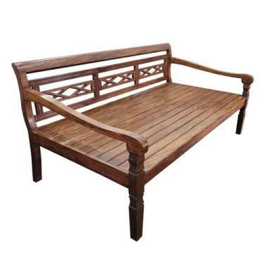 Imagem de Banco Leito Tordo Em Madeira De Demolição - Cód 332 - Barrocarte