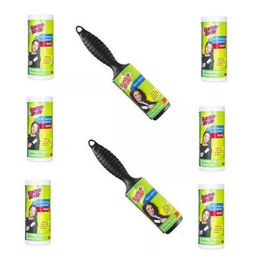 Imagem de Kit 2 Rolos Adesivo + 6 Refil SCOTCH-BRITE 3M