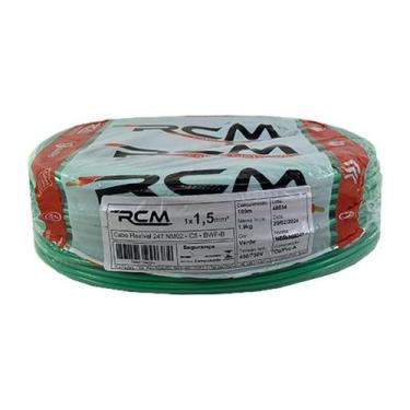 Imagem de Cabo Flexível 1,50MM 750V Verde Rolo Com 100M RCM