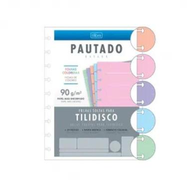 Imagem de Refil tilidisco colegial colors 50fl 341851 - TILIBRA