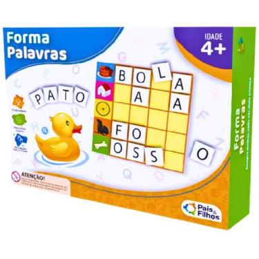 Imagem de Jogo forma palavras - escolar - PAIS & FILHOS