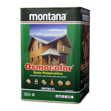 Imagem de Tinta Verniz Osmocolor Madeira Transparente 18 Litros - MONTANA