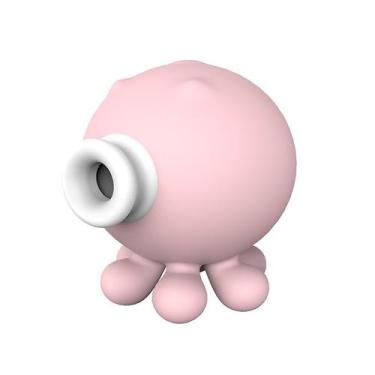 Imagem de Sugador Clitóris 9 Sucções Octopi Porquinho Recarregável Potente Estim