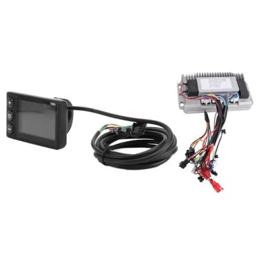 Imagem de Kit de Controlador Sem Escova para Scooter Elétrica Painel de Exibição LCD 1000W 38A 36V 48V 60V Controlador de Motor Elétrico de Liga de Alumínio Cena Aplicável