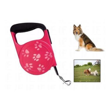 Imagem de Guia Retrátil Pet Automática - 5m P/ Cães Até 20 Kg G-505 - Western