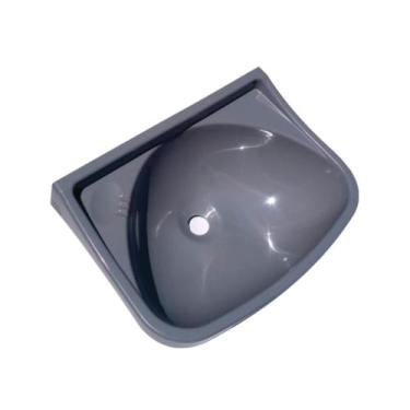 Imagem de Pia Lavatório 36x26cm Cinza - Plasticos Luconi