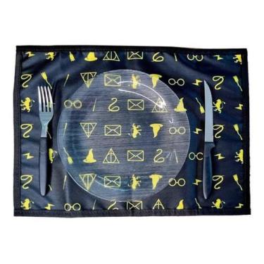 Imagem de Kit 2 Jogo Americano Mesa Geek - Colorido - R2D2 - Sude