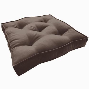 Imagem de Almofada Futton Turco 42x42cm - Marrom - FASTLAR