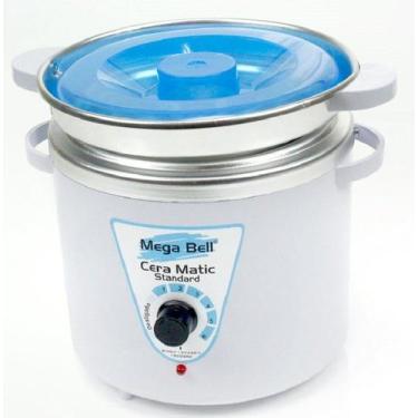 Imagem de Panela Termocera para depilação Standard 900g Bivolt Com Refil Branca 