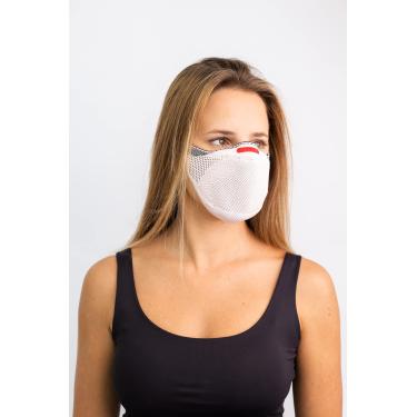 Imagem de Máscara Fiber Knit SPORT PRO (Rosa, M) - Kit com acessórios