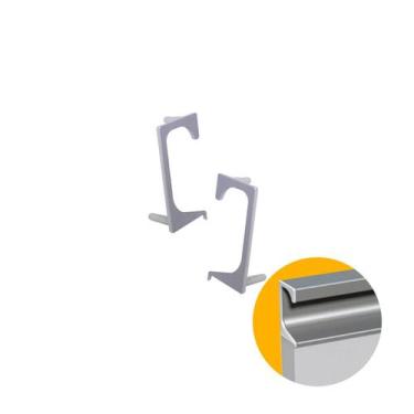 Imagem de Ponteira Para Puxador Vazado Anodizado de 15 Mm Pe176 Rometal, PE-176 