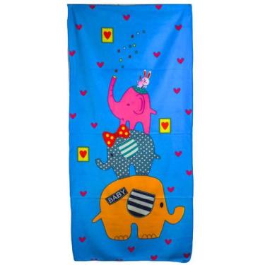 Imagem de Toalhas de Praia 100% Microfibra Poliéster Estampada Modelos Infantil,