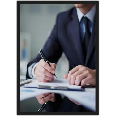 Imagem de Quadro Decorativo Profissão Contabilidade Contador Economia Decoração 