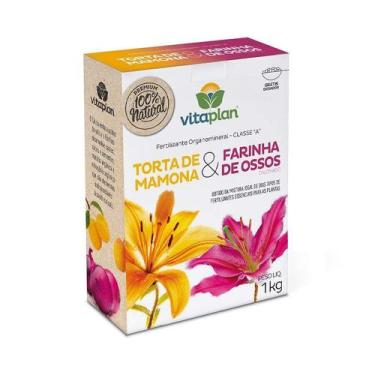 Imagem de Fertilizante Vitaplan Torta de Mamona e Farinha de Ossos - 1kg