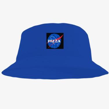 Imagem de Boné Chapéu Bucket Hat Estampado Pizza - MP Moda Masculina, Único, Azu