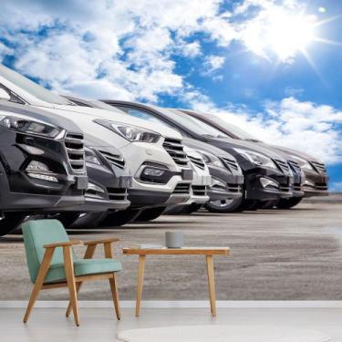 Imagem de Papel de Parede Carro Venda Concessionária Sala Adesivo - 330pcm - All