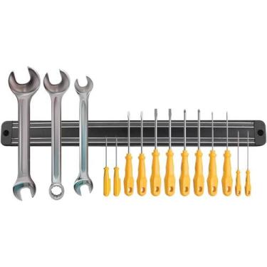 Imagem de Kit 2 Un Barra magnética ímã para facas e ferramentas - Bons Cheff
