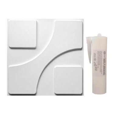 Imagem de Revestimento 3D 3M²  + 1 Cola Pu  -  Modelo Argo - Ilove3d