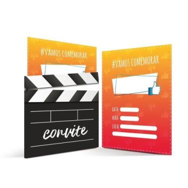 Imagem de Convite Festa Youtube Influencer Cinema - Cromus