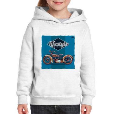 Imagem de Moletom Infantil Life on the road - Foca na Moda, Branco, 10
