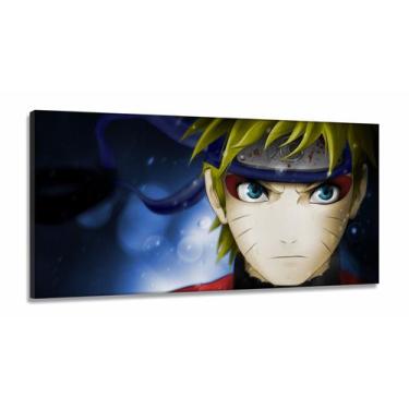 Imagem de Quadros Decorativos Naruto em Tecido Canvas 130x60 - Wall Frame