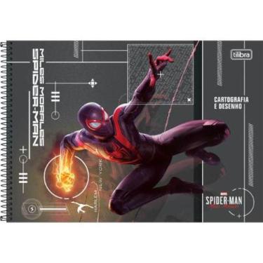 Imagem de Caderno Cartografia 80Folhas Spider Man 318124 Capa2-Tilibra