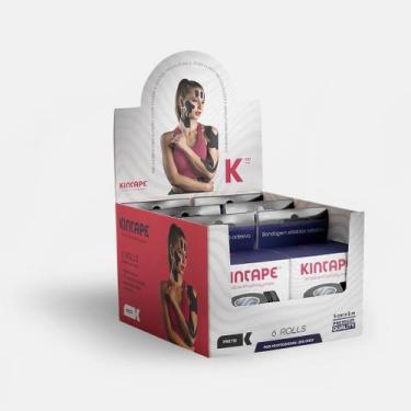 Imagem de Kintape Sensitive Taping Box 6 Rolos - Basic Preto - Kintape