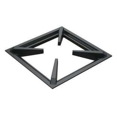 Imagem de Grelha 4 Hastes MTQ Fogão Industrial Ferro Fundido 30x30cm - Libaneza