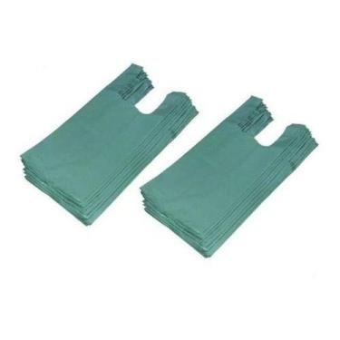Imagem de Sacolas Plásticas 500Un 40X50 Verde Reciclada - Salix