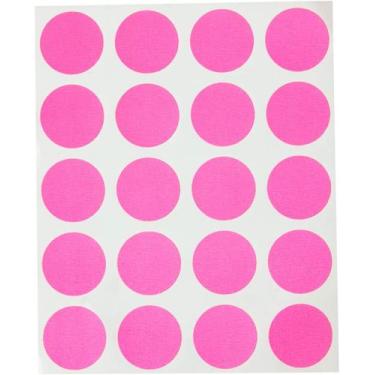 Imagem de Etiqueta Adesiva Bolinha Colorida Pink 10mm 1,0cm Rolo 1000 - DC Autom