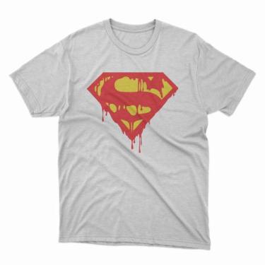 Imagem de Camiseta Super Man Sangue Herói Linha Premium 100% Algodão - nappes, B