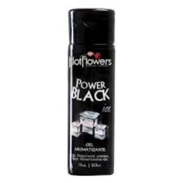 Imagem de Gel Comestível Aromatizante Bucal Power Black Ice - Hot Flowers