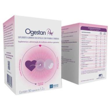Imagem de Ogestan Pré Suplemento Para Gestantes c/90 Cápsulas - Besins