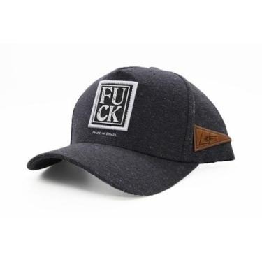 Imagem de Boné Trucker - Jeans Grafite - Lusters