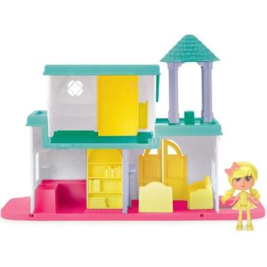 Imagem de Casinha Divertida Unicórnio Para Bonecas Com Acessórios - Xplast - xpl