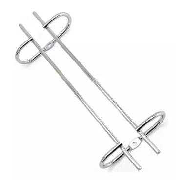 Imagem de Suporte porta taça reto cromado 420mm - ptr420 - MS