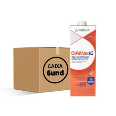 Imagem de Diamax IG Baunilha Litro (CX C/06 LTS) - Prodiet