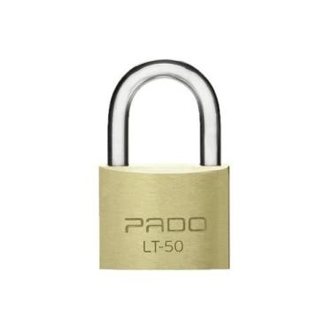 Imagem de Kit 12 Cadeado 50mm Pado mesmo segredos iguais mesma chave