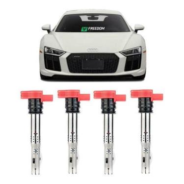 Imagem de Bobina de ignição vw jetta passat tsi audi a3 a4 r8 porsche cayenne 3.