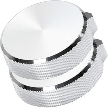 Imagem de W11675852 W11328381 Botão de controle do temporizador da lavadora e secadora (2 peças grande) Substituição para Whirlpool Maytag, substitui AP7215386 PS17216137 EAP17216137 4980008 Botão de lavadora e