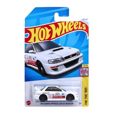 Imagem de Hot Wheels - '98 Subaru Impreza 22B-STi Version - HW: The '90s 10/10 - HTB12 - Short Card - Hella - Sparco - The Gravel Crew - Mattel 2024 - 1:64