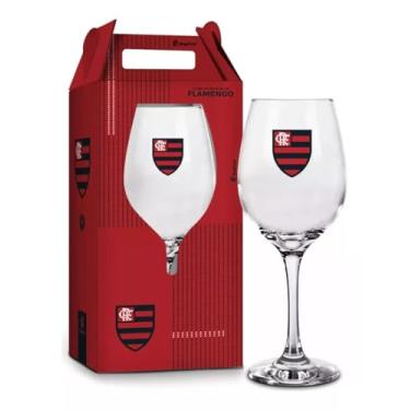 Imagem de Taça de Vinho Flamengo 385ml - Brasfoot