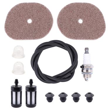 Imagem de ApplianPar Kit de ajuste de filtro de combustível de ar para Stihl FS40 FS50 FS56 FS70 FC56 FC70 KM56 HT56C corte de escova aparador 4144-124-2800