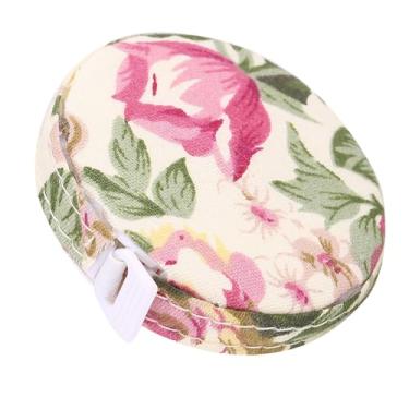 Imagem de Fita Métrica Corporal Régua Retrátil Precisa para Fitness 150cm/60in (Rosa de jardim nº 2)