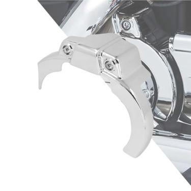 Imagem de HDBUBALUS Capa de proteção de transmissão de motocicleta adequada para Harley Softail Slim Fat Bob Street Bob Custom Night Train 2018-2024 (Chrome)